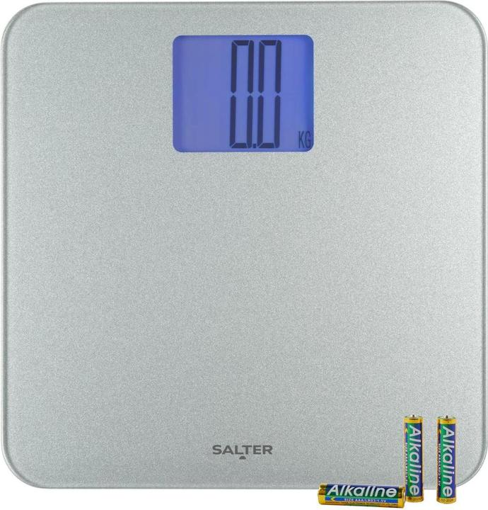 Produktbild Salter 9075 SVGL3R Max Electronic Digital Bathroom Scale - Silver (250 kg)