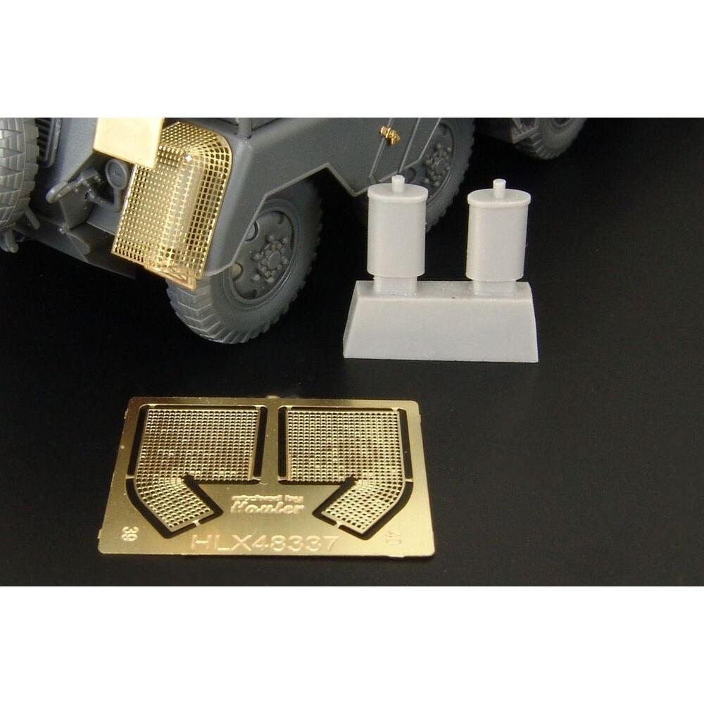 Hauler Maglia e silenziatore di scarico Sd Kfz 232