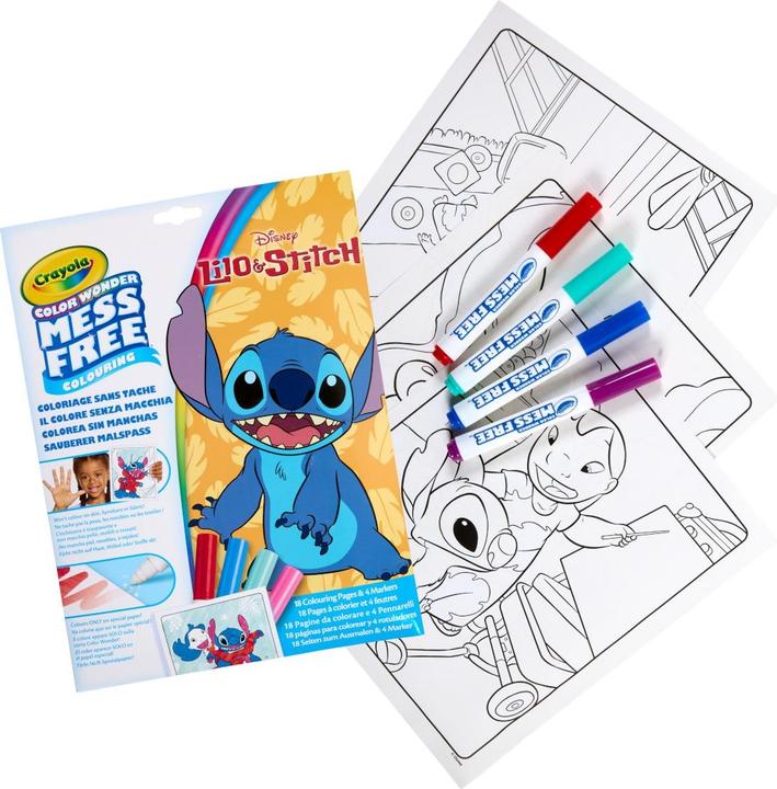 Actual product image Crayola CR CW Lilo&Stich Colouring Book