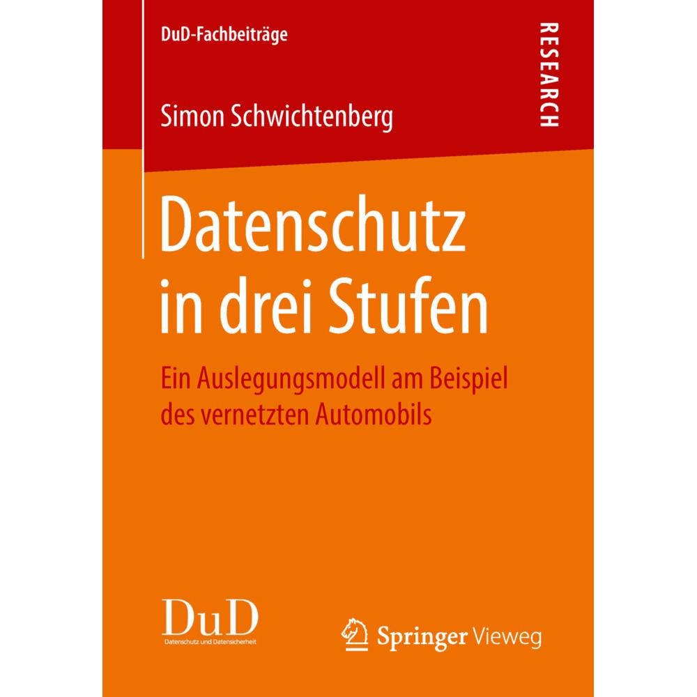 Datenschutz in drei Stufen, Fachbücher von Simon Schwichtenberg