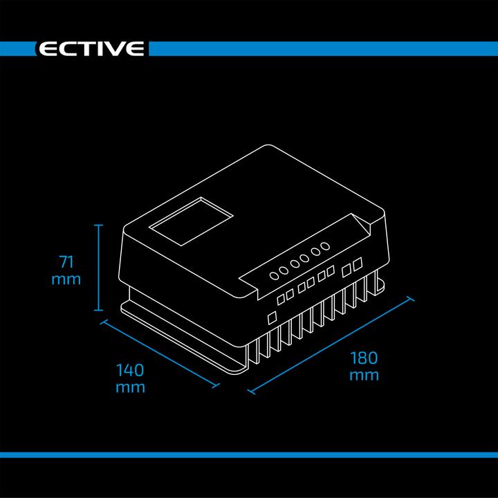 Image du produit Ective SC 20 Pro | MPPT Solar-Laderegler 12V/24V 20A | 2. Generation