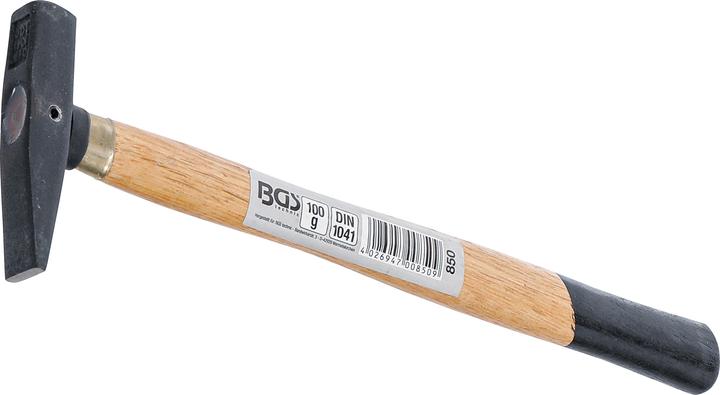 Produktbild BGS Schlosserhammer Holz-Stiel DIN 1041 100 g (155 g)