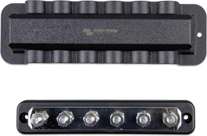 Actual product image Victron Energy Busbar 250A 6P M8 + cover