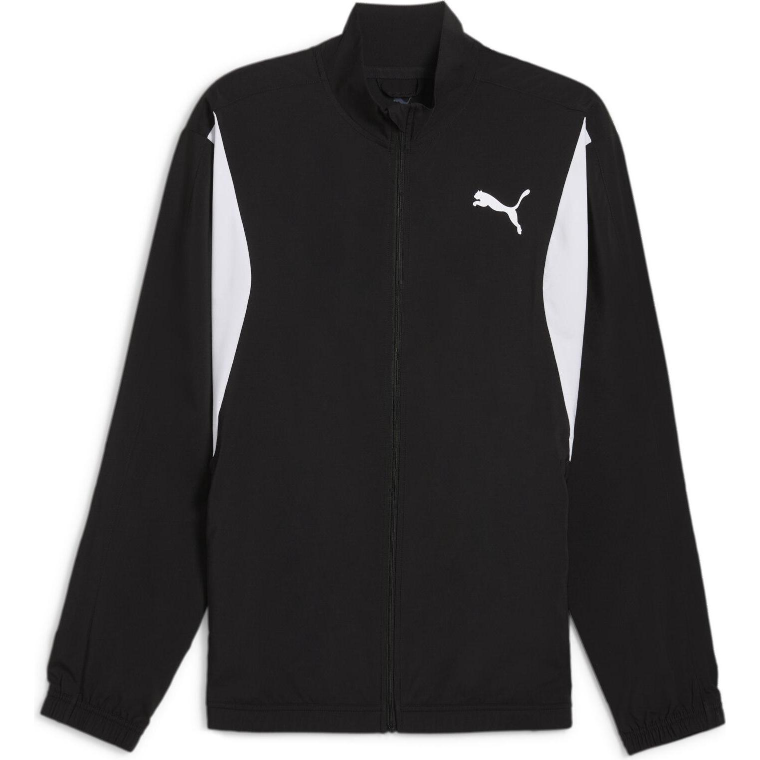 Puma, Herren, Laufjacke, M Cross The Line Jacket 3.0 (L), Schwarz, L
