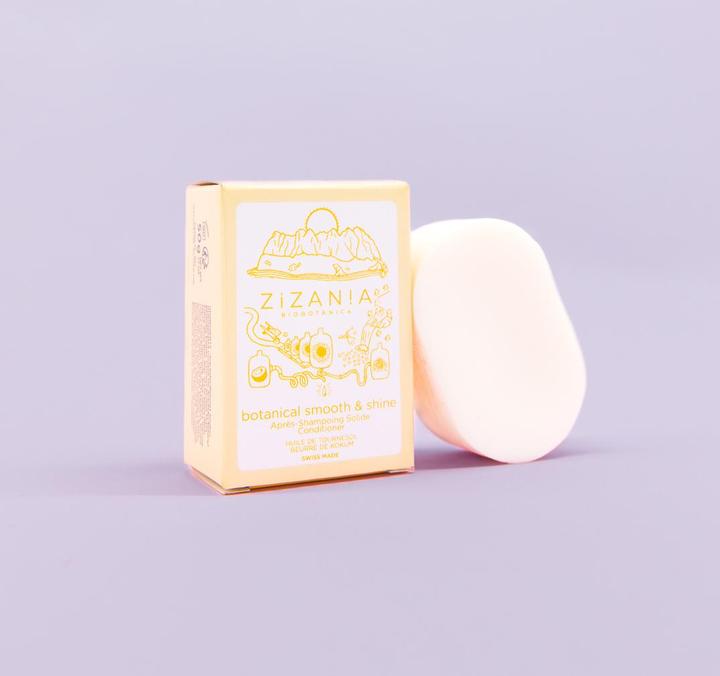 Actual product image Zizania Solid Conditioner, Botanical Smooth & Shine 50 g (50 g)
