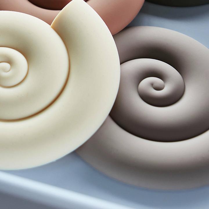 Actual product image OYOY Living Glass coaster Nautilus Clay (1 x, Glass coaster)