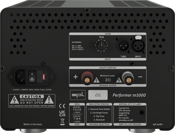 Produktbild SPL Performer m1000 (Endstufe)