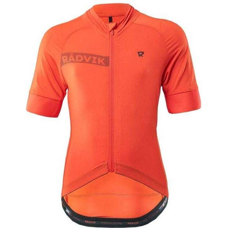 Radvik, Bambini, Maglia ciclismo, bravo jrb Jr 92800406869 T-shirt (152), Arancia, 152