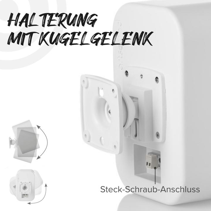 Actual product image Artsound UNI40 B Zwart luidspreker (1 pair)