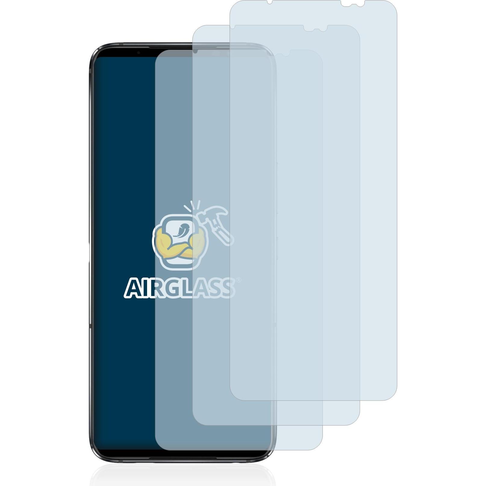 Thumbnail - BROTECT AirGlass Panzerglasfolie (3 Stück, Asus ROG Phone 6), Smartphone Schutzfolie, Transparent