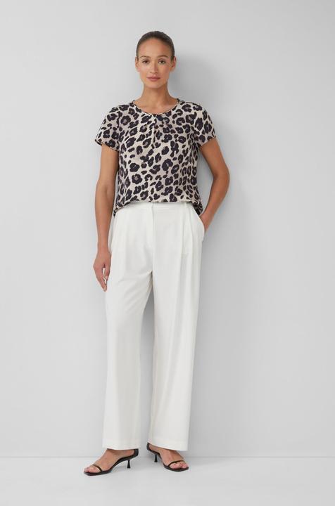 Immagine prodotto s.Oliver Bluse Kurzarmbluse mit Rundhalsausschnitt und All-over-Print (36)