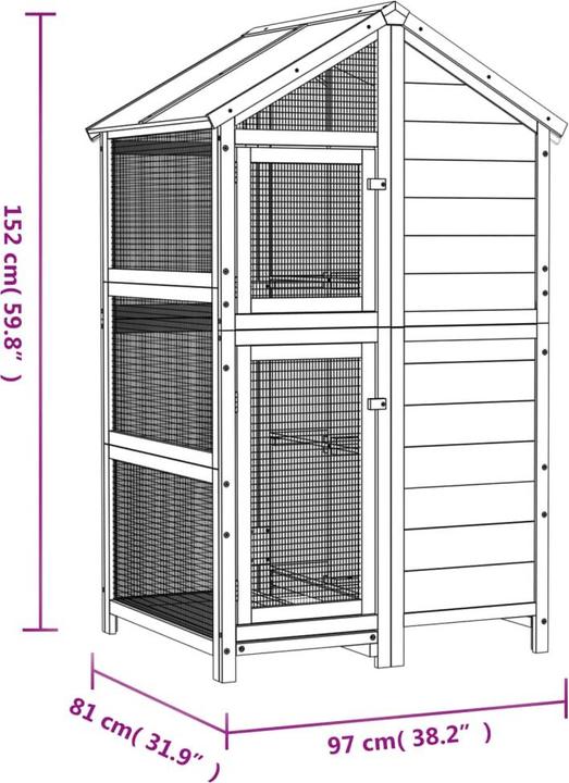 Actual product image vidaXL Daichi
