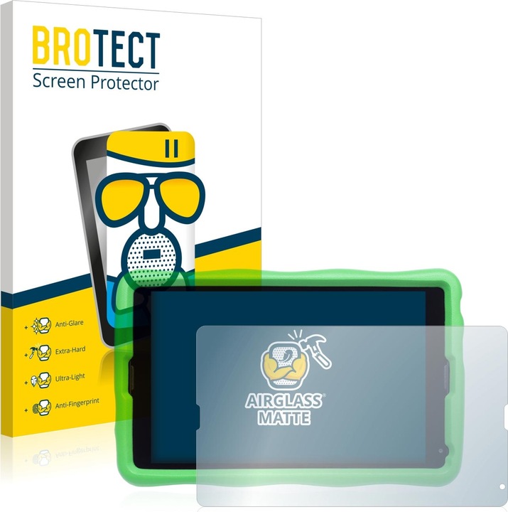 Produktbild BROTECT AirGlass Panzerglasfolie Matt (1 Stück, Lifetab E10440 Kids)