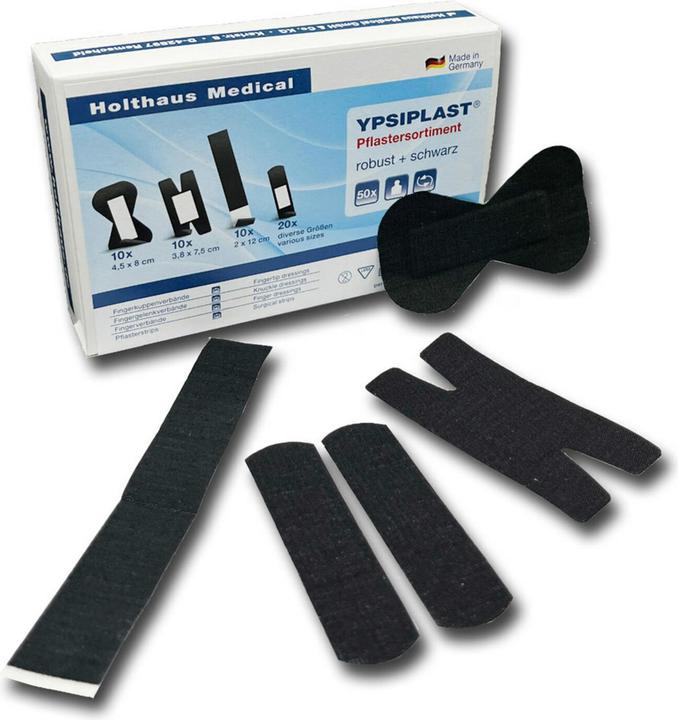 Holthaus Medical finger plasters YPSIPLAST® 40800 black, 50 pcs. (1 x)