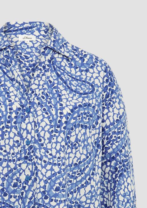 Produktbild S.Oliver Bluse Leichte Hemdbluse im Relaxed Fit mit Turn-up (42)