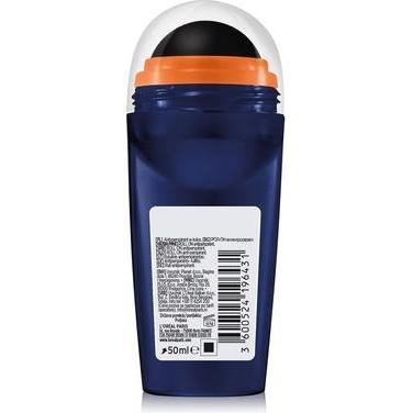 L'Oréal Paris, Deodorante, Loreal Men Expert Hydra Hyaluronic Antiperspirant 72h Rollon 50 Ml (Roll-on, 50 ml)