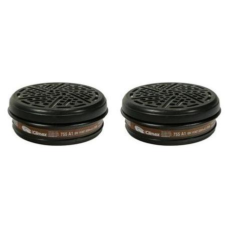 Topco, Accessoires Voor Werkveiligheid, Filter A1 Voor Halfmasker 755/756 (Vervangend Ademhalingsfilter)