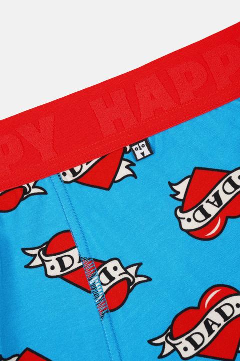 Produktbild Happy Socks 2-Pack Super Dad Short Boxers Gift Set (L, 2er Pack)