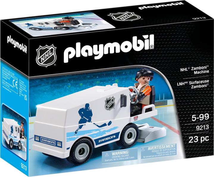 Playmobil Macchina per il rifacimento del ghiaccio NHL Zamboni (9213, Playmobil Sport e azione)