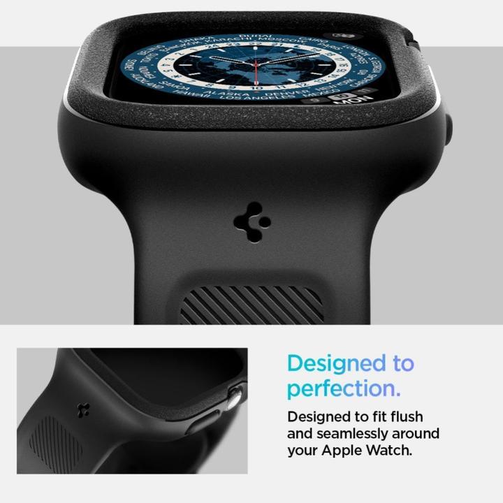 Actual product image Spigen - Caseology Vault - Apple Watch 10 42mm - Matte Black