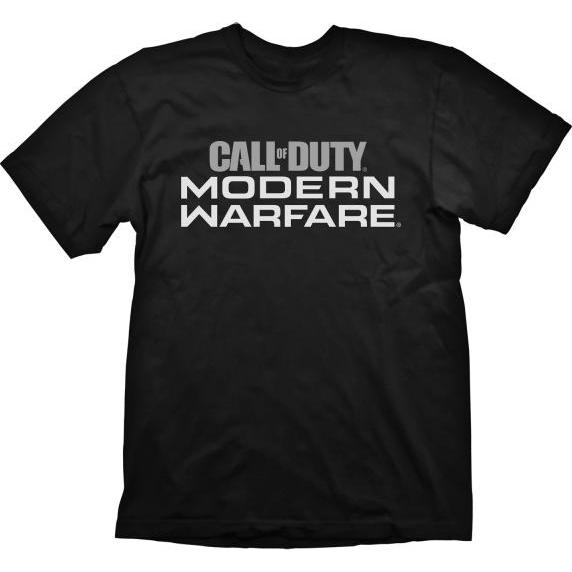 Gaya Entertainment, Shirt, Call of Duty Modern Warfare T-Shirt "Logo" Black, (S)