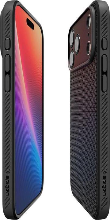 Produktbild Spigen - Liquid Air - iPhone 17 Pro - Matte Black (Apple iPhone 17 Pro)