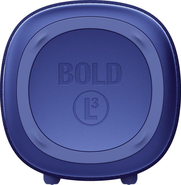 Produktbild Fresh'N Rebel Fresh 'n Rebel Bold L3 - Waterdichte Bluetooth speaker draadloos - 25 uur batterij - True Blue (0) (25 h, Akkubetrieb)
