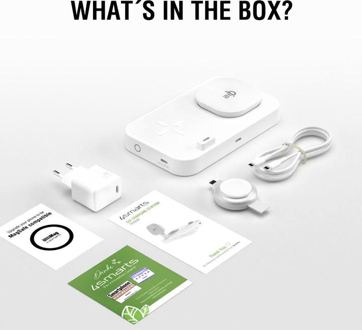Actual product image 4smarts Wireless Charger Qi2 (15 W)