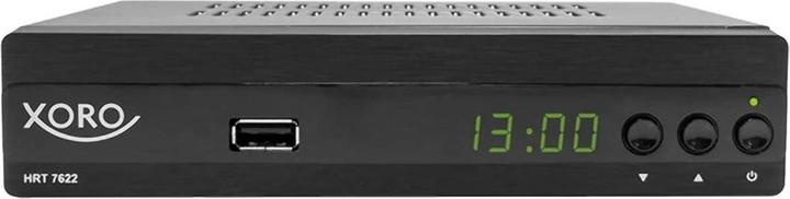 Xoro HRT 7622NP set-top box TV Ethernet (RJ-45), Terrestrial Full HD Black (DVB-T, DVB-T2)