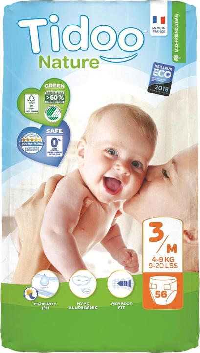 Image du produit Tidoo jour et nuit (Taille 3, Pack, 56 pcs)