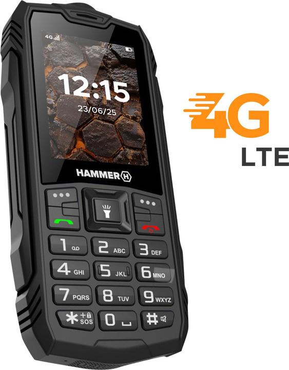 Actual product image Myphone Stossfestes Tastenhandy Akku 3000mAh IP68 SOS-Taste (2.40", 4G)