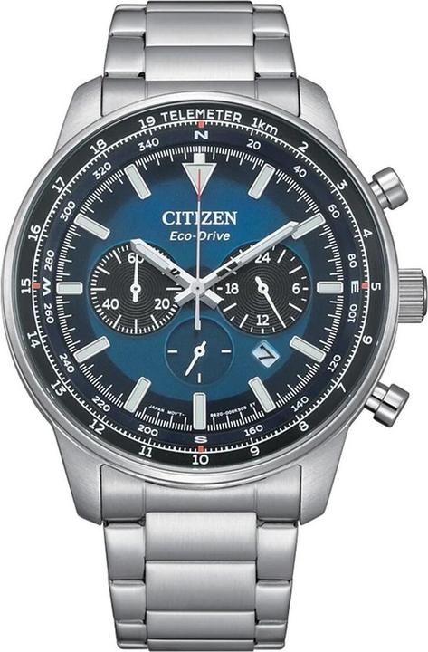Productafbeelding Citizen Orologio Solo Tempo (Analoog horloge, Chronograaf, Pilotenhorloge, 44 mm)