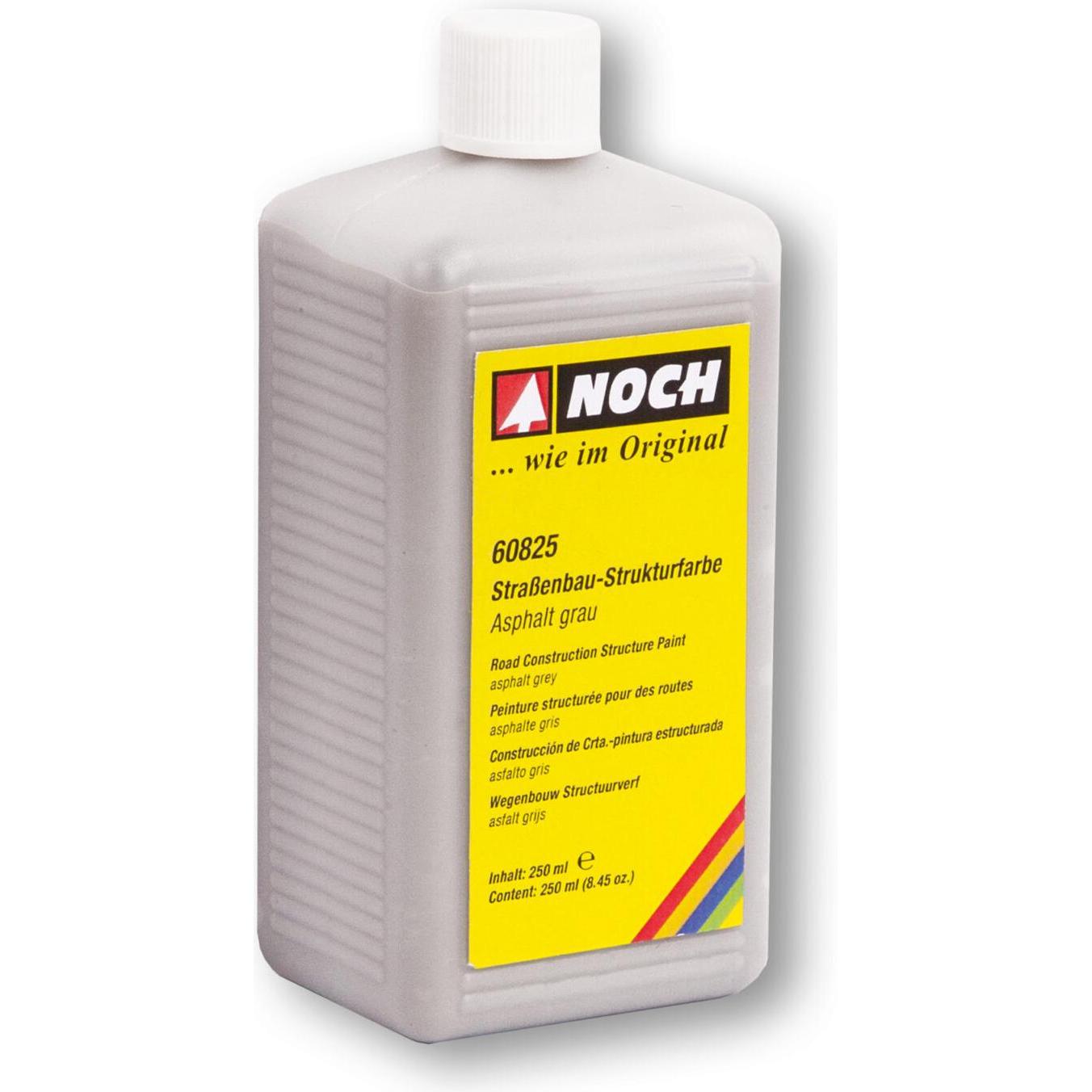 Noch 60825 Modellbahn-Strukturfarbe Asphalt, Grau 250 ml