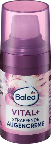 Actual product image dm Balea Vital+ firming eye cream (Eye Care Cream, 15 ml, Day + Night)