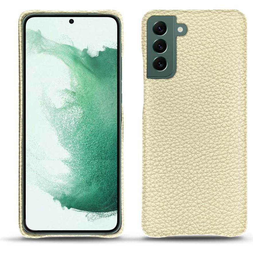 Noreve Lederschutzhülle (Samsung Galaxy S22+ 5G), Smartphone Hülle, Weiss