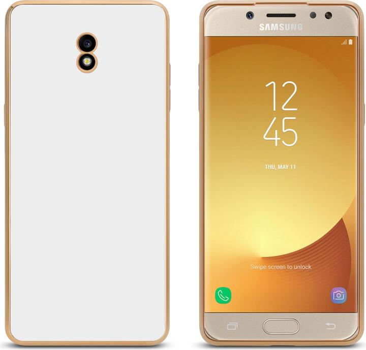 Actual product image Cadorabo Case for Samsung Galaxy J3 2017 in TPU with camera protection LM130 Style (Samsung Galaxy J3 2017 (US version))