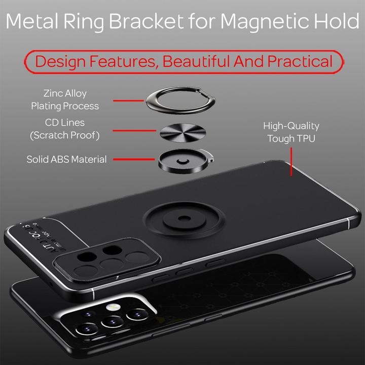 Produktbild Nalia Matte Ring Silikon Hülle (Samsung Galaxy A53)