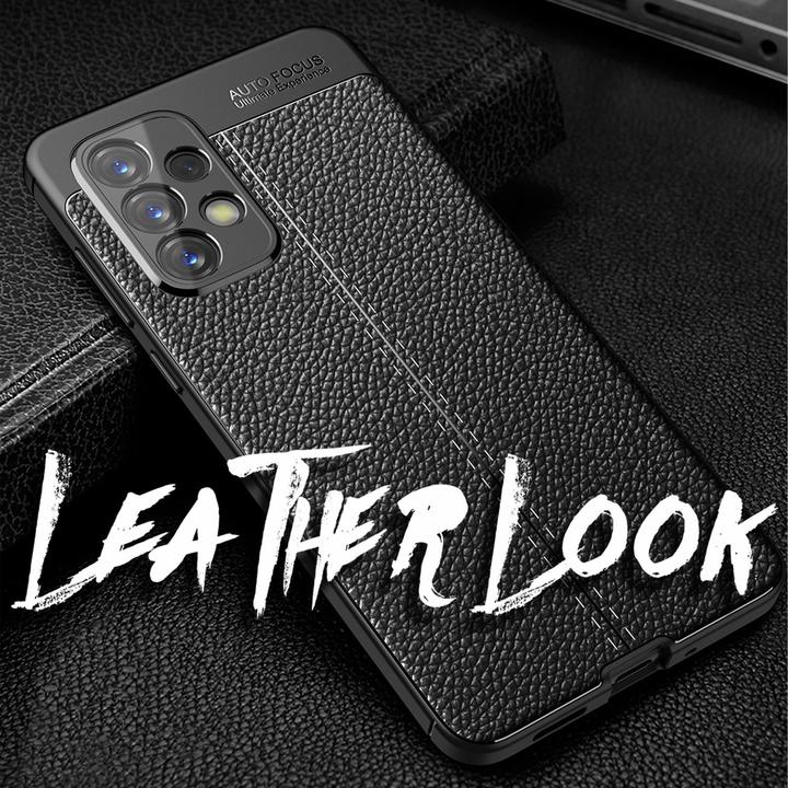 Productafbeelding Nalia Silicone hoes in lederlook (Samsung Galaxy A33)