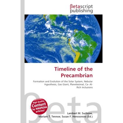 Timeline of the Precambrian, Fachbücher