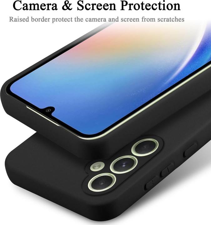 Immagine prodotto Cadorabo Custodia per Samsung Galaxy A34 5G TPU in silicone con protezione dai liquidi (Samsung Galaxy A34 5G)