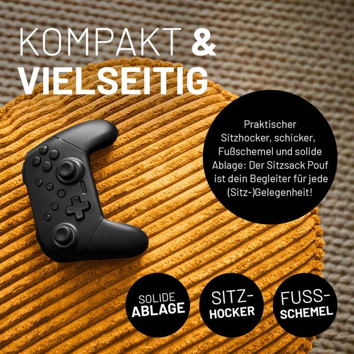Produktbild Lumaland Sitzsack Hocker