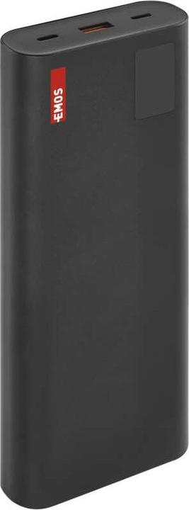 Produktbild Emos Powerbank NTBF30, 27 000 mAh, 100 W PD, schwarz (27000 mAh, 100 W, 99.90 Wh)