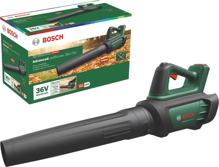 Productafbeelding Bosch Home & Garden Accu bladblazer AdvancedLeafBlower 36V-750 Solo (Oplaadbare batterij, Bladblazer)