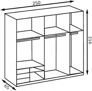 Image du produit Home123 LEVEL 36 (250 x 65 x 216 cm)