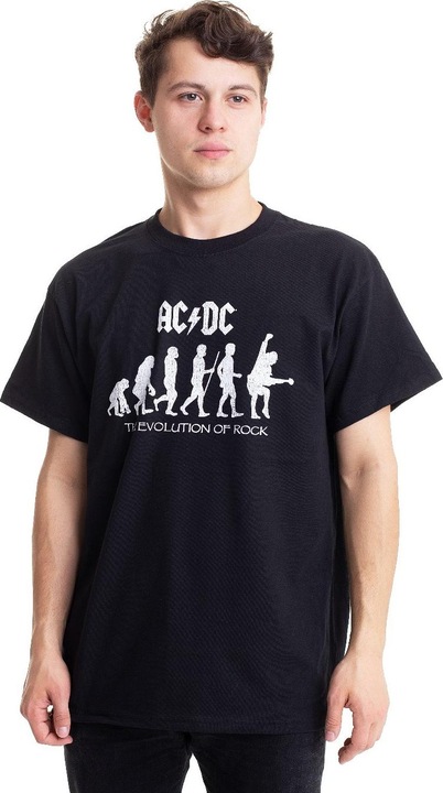 Immagine prodotto AC/DC Tshirt L'evoluzione del rock (L)