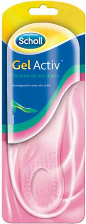 Actual product image Scholl Gel Activ Daily Heel Insoles Size 35-40.5