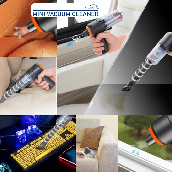 Actual product image Starlyf Mini Vacuum Cleaner
