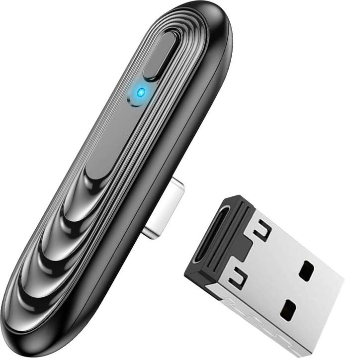 Actual product image Avizar Nintendo Switch Adapter USB-C / USB Transmitter / Receiver (Transmitter & Receiver)