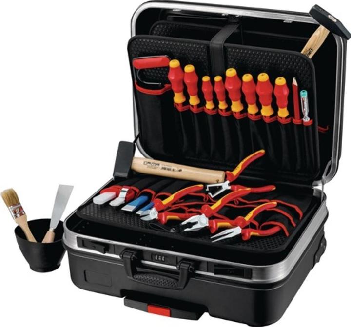 Productafbeelding Knipex Gereedschapskist "BIG Basic Move" Elektrisch 00 21 06 HL S (24 onderdelen)