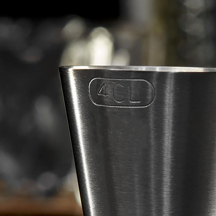 Image du produit Lurch Mesure de bar smokey grey 2cl/4cl (Jigger)